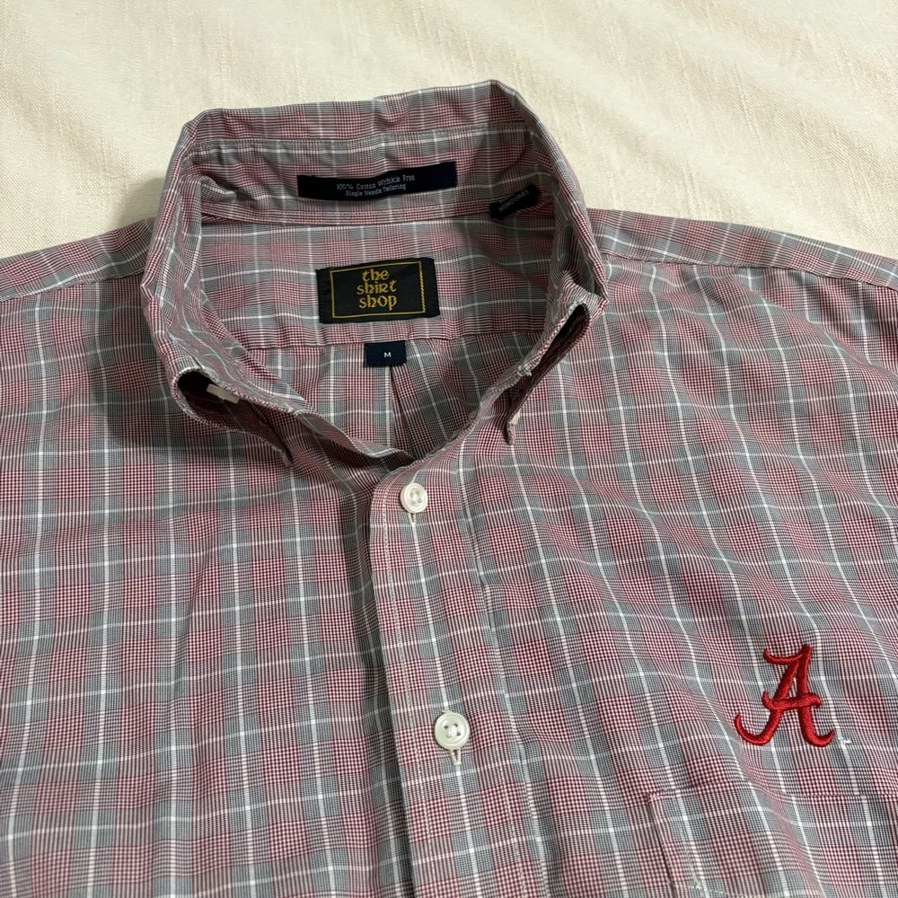The Shirt Shop Script A Button Down Shirt - Alabama Crimson Tide